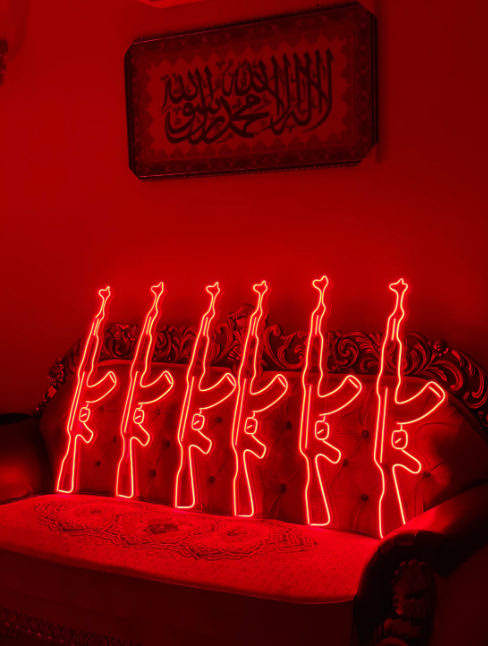 AK-47 - Gun Neon Sign