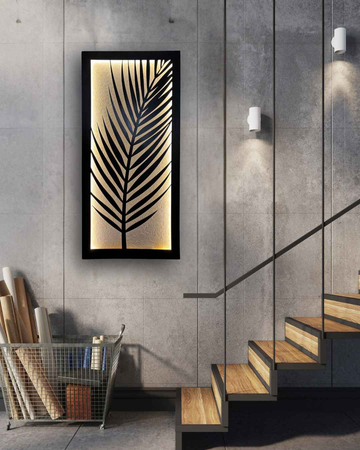 Palm Leaf Wall Art - Unique Decoration for Your Home