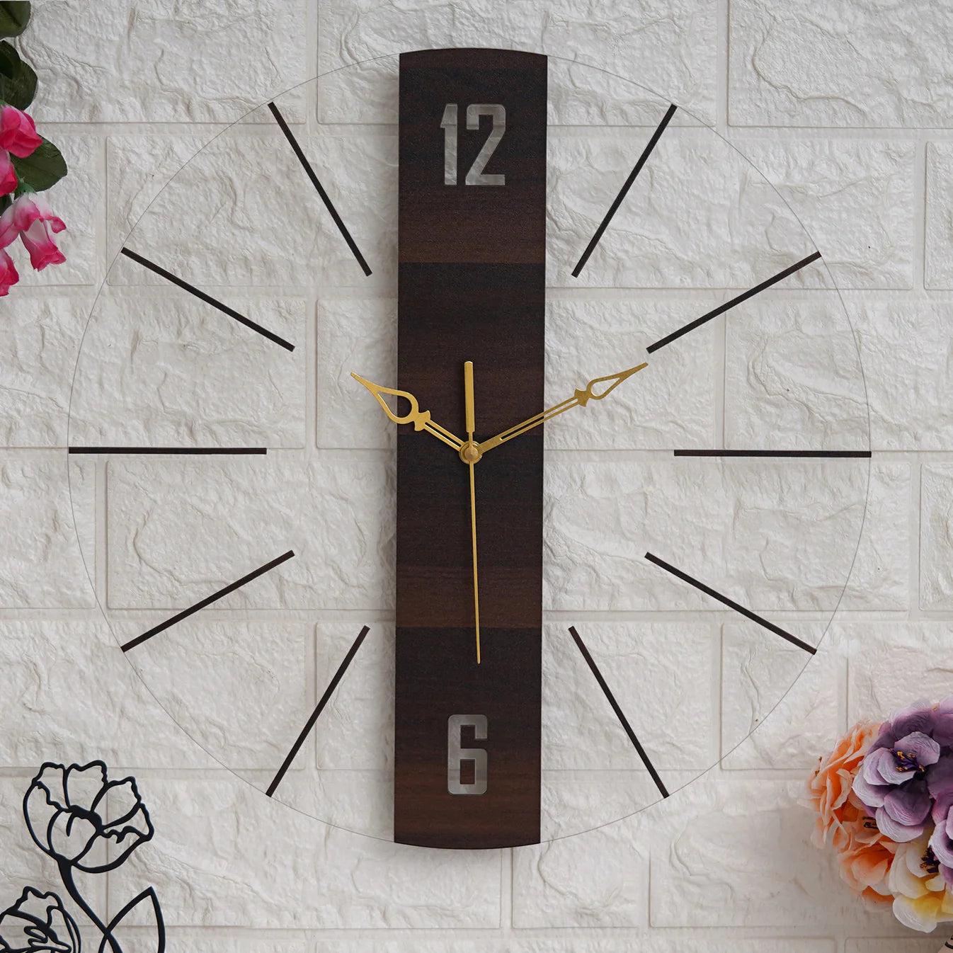 Modern Aesthetic Silent - Wall Clock