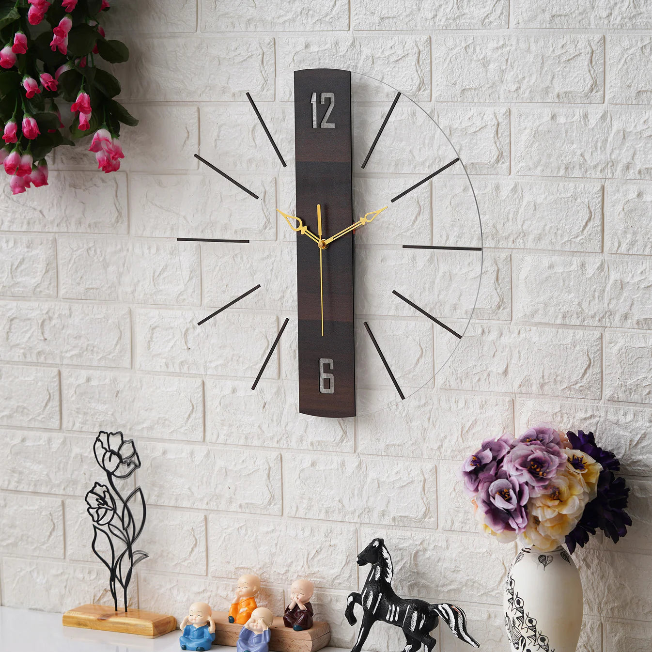 Modern Aesthetic Silent - Wall Clock