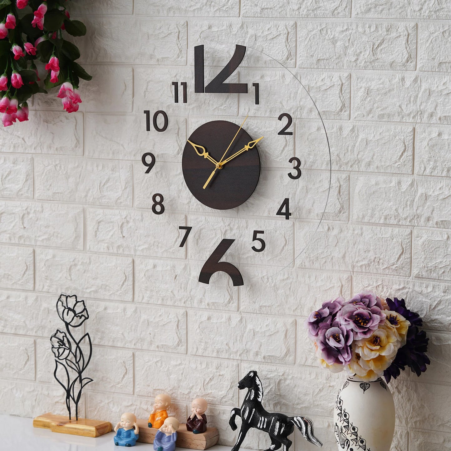 Modern Roman Style Silent - Wall Clock