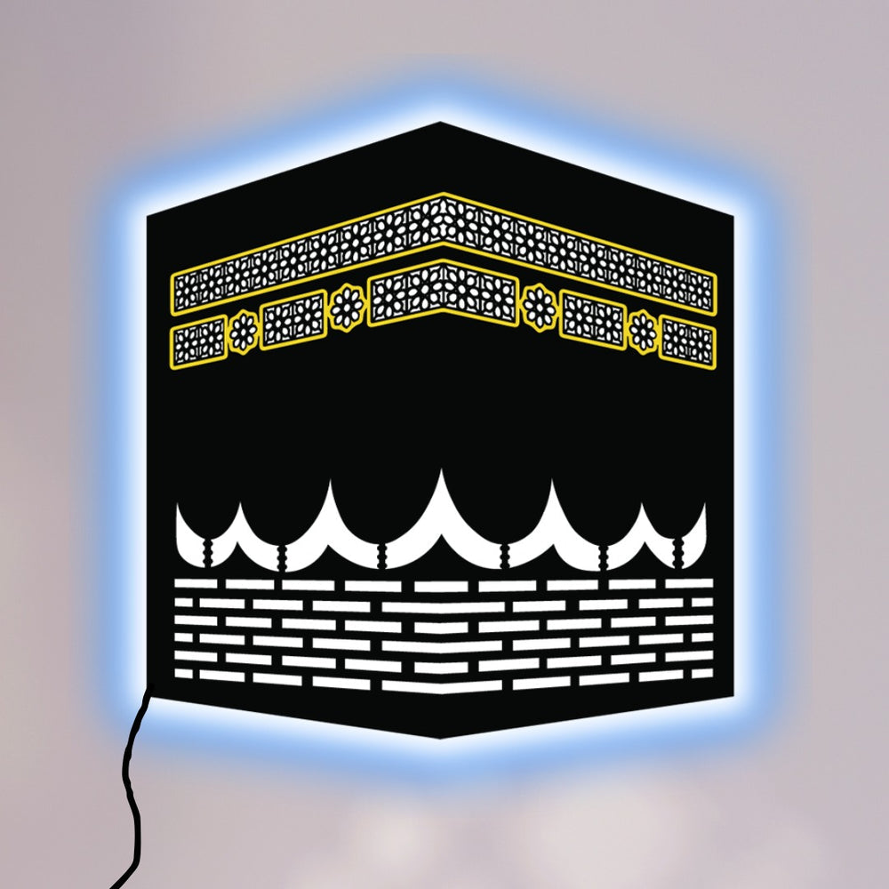 Noor-e-Kaaba – Illuminated Islamic Neon Wall Frame