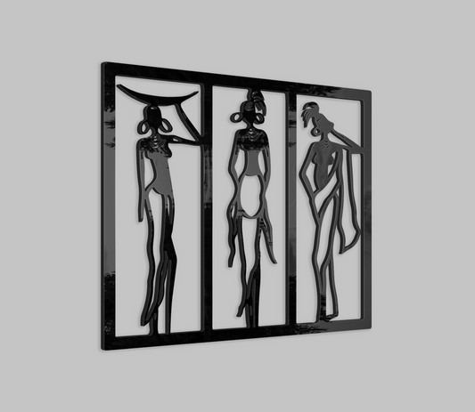 Mystic Queens – Modern Tribal Wall Art