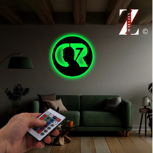 CR 7 Legend Glow – LED Wall Light for True Ronaldo Fans