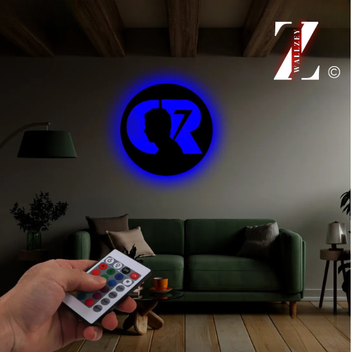 CR 7 Legend Glow – LED Wall Light for True Ronaldo Fans