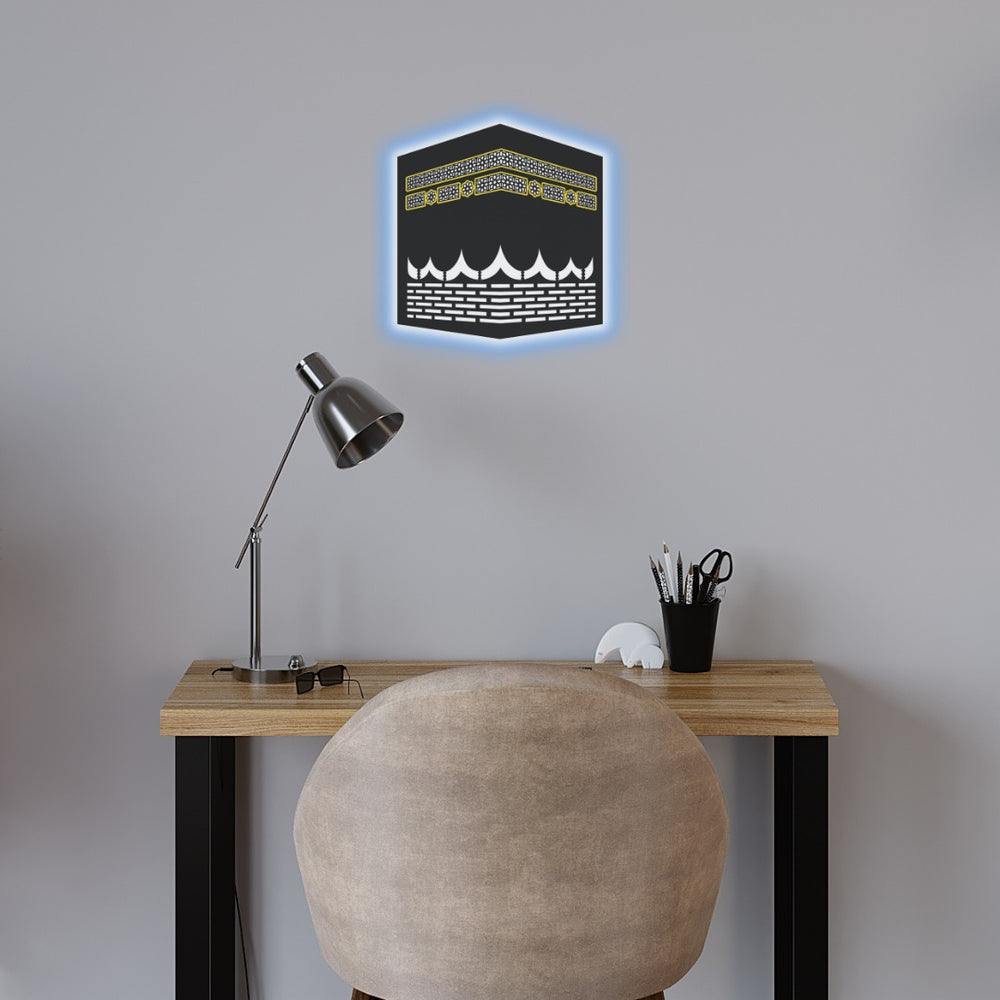 Noor-e-Kaaba – Illuminated Islamic Neon Wall Frame