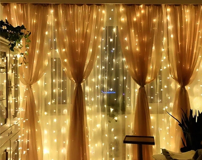 Window Curtain Led String Lights-Fairy Led Lights