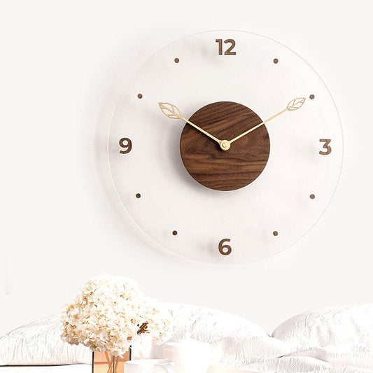 White Modern Design Silent - Wall Clock