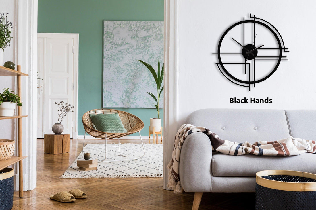 Modern Minimalist Wall Clock - Home Decor