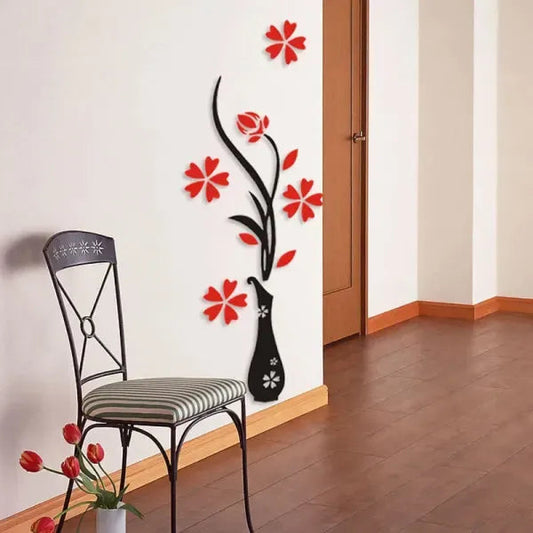 Flower Vase 3d Acrylic