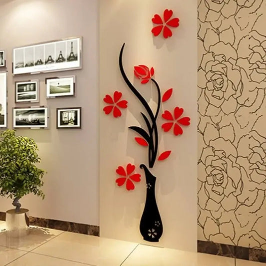 Flower Vase 3d Acrylic